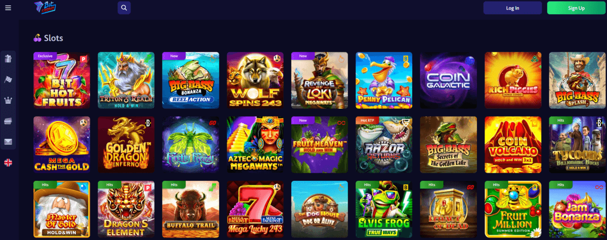 7bitcasino Spielautomaten