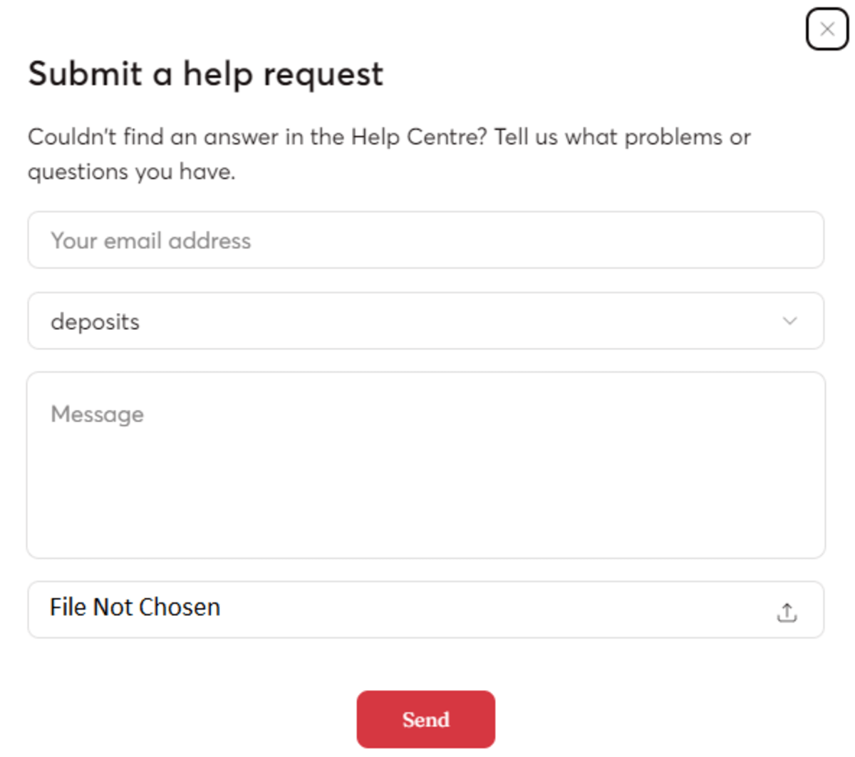 Bitcasino E-Mail-Support