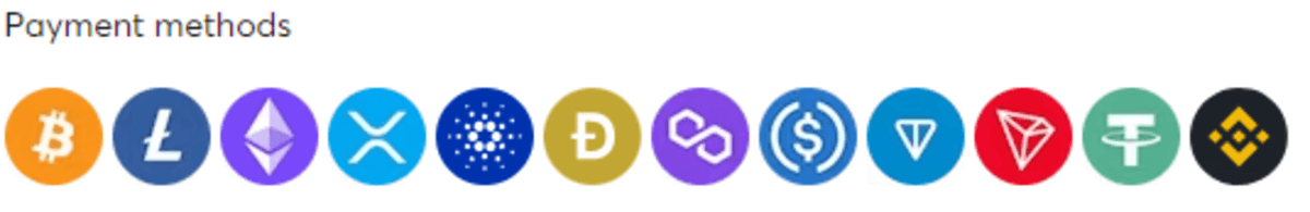 Bitcasino Zahlungsmethoden