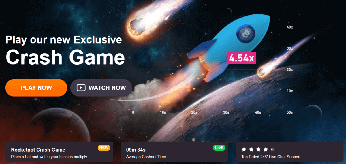 Rocketpot Crash Game